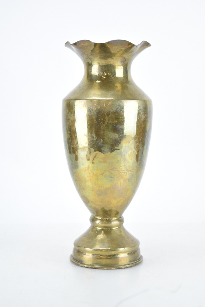 Trench Art Howitzer Shell Vase