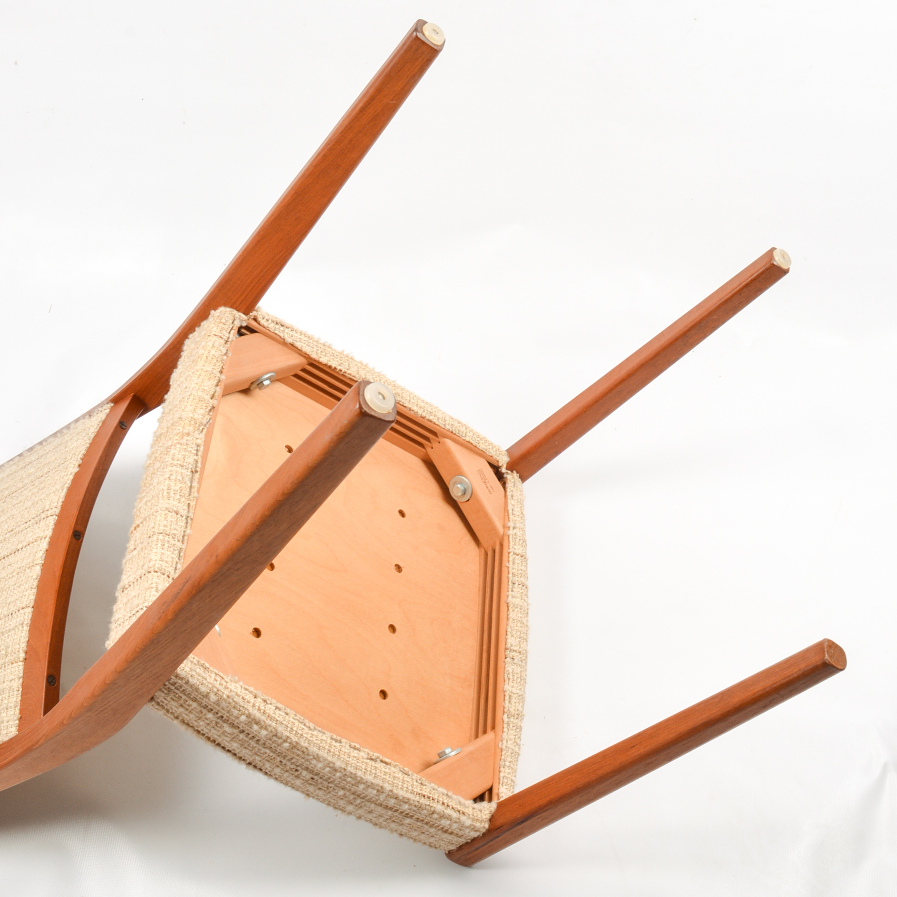 Eight Svegards Markaryd Swedish Modern Teak Dining Chairs