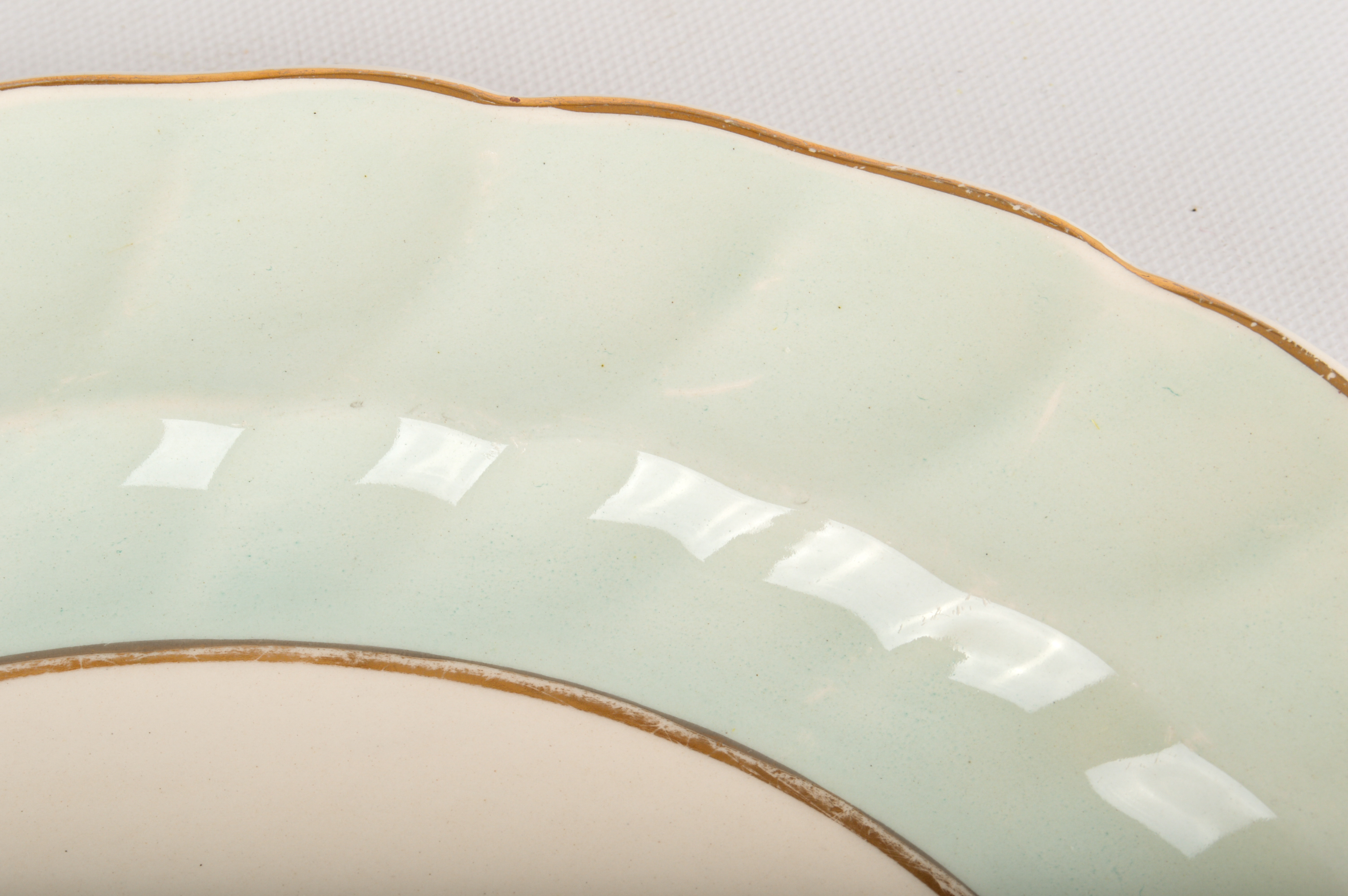 Johnson Brothers Old Chelsea China and Silver Plate Tray