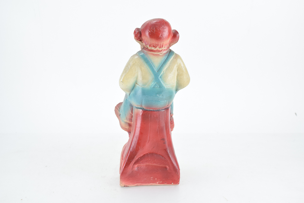 Vintage Ceramic Figurines with Glitter Accents