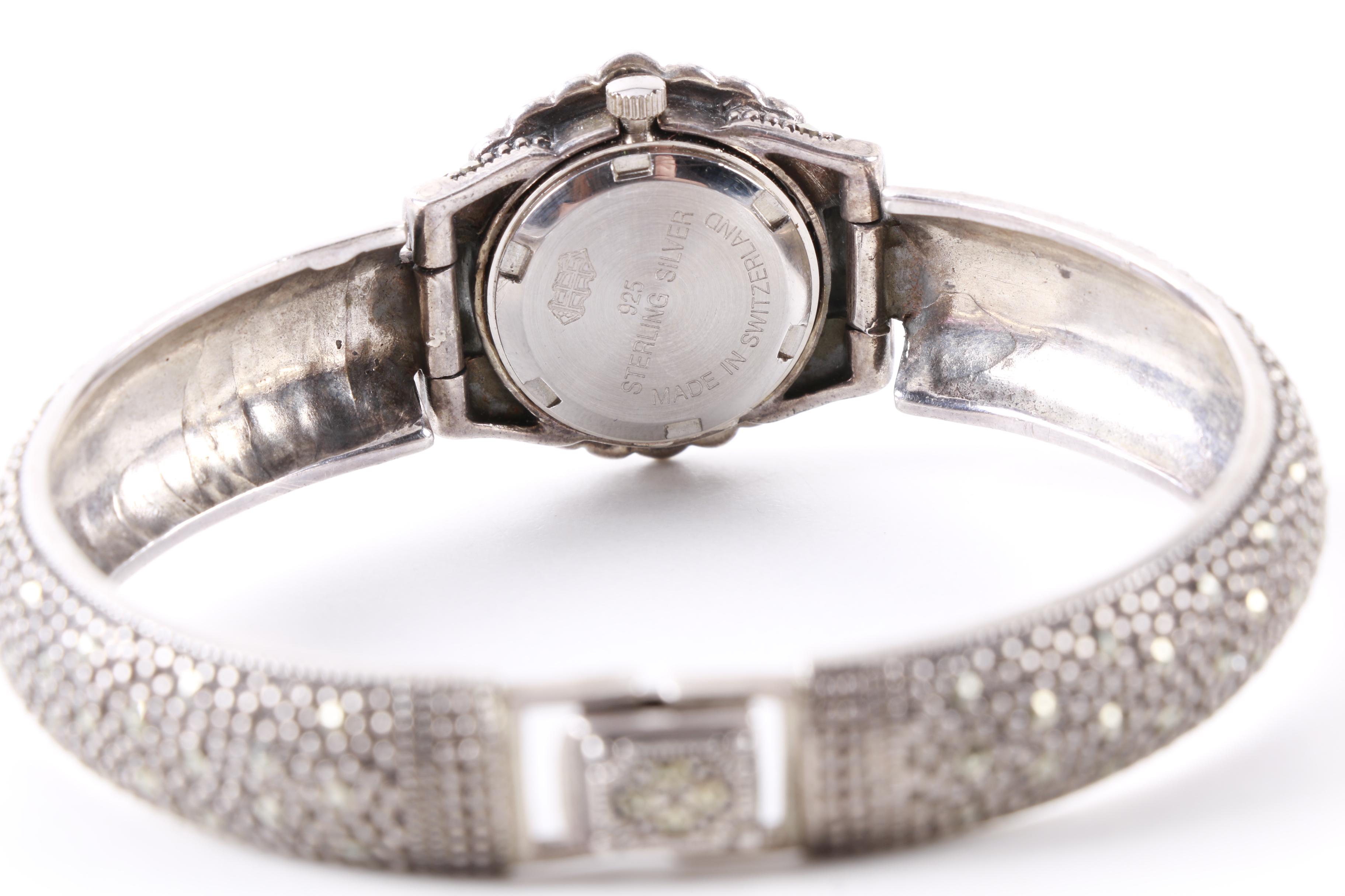 PRIORITY-Pair of Vintage Sterling Silver Watches