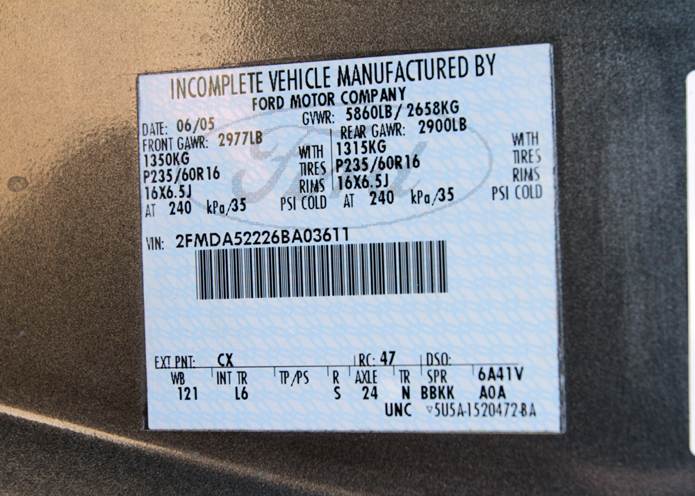 2006 Ford Freestar SEL VMI Wheelchair Ramp Conversion Minivan