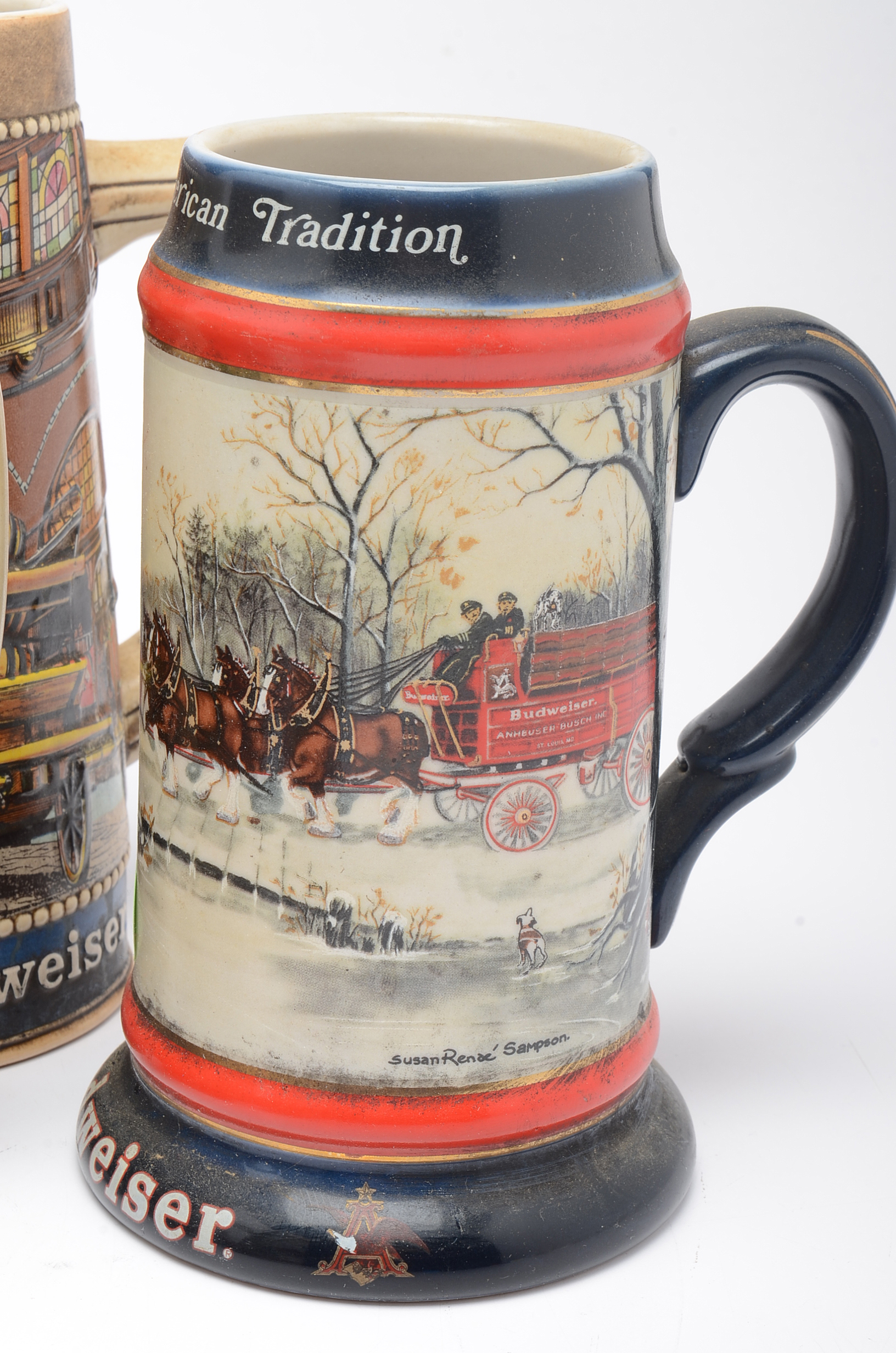Collectible Budweiser Steins
