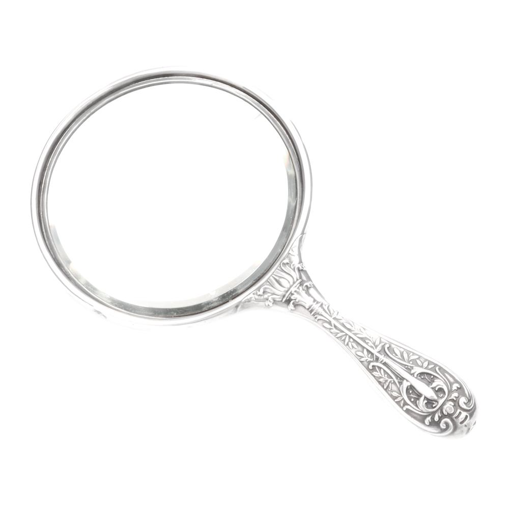 Antique Mauser Manufacturing Co. Sterling Silver Hand Mirror