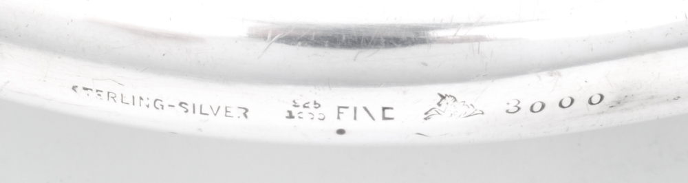 Antique Mauser Manufacturing Co. Sterling Silver Hand Mirror