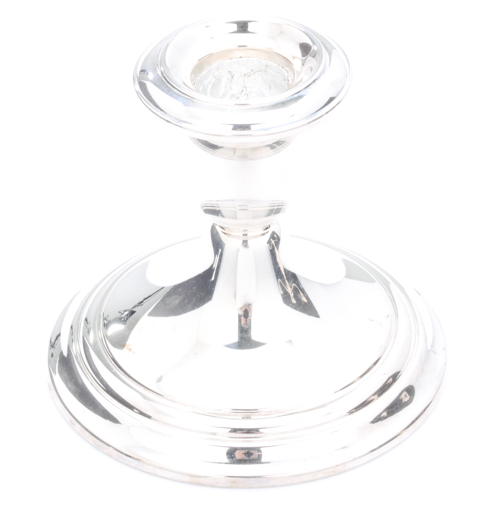 Gorham Weighted Sterling Candelabrum and Candleholders