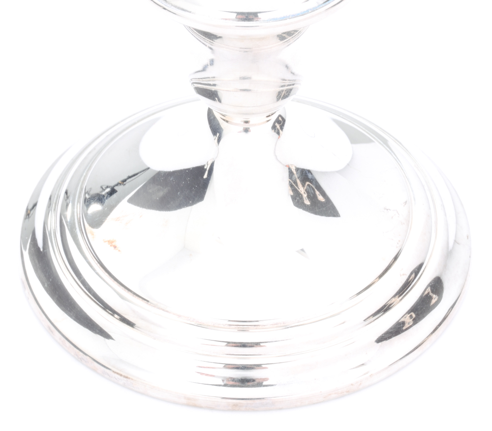 Gorham Weighted Sterling Candelabrum and Candleholders