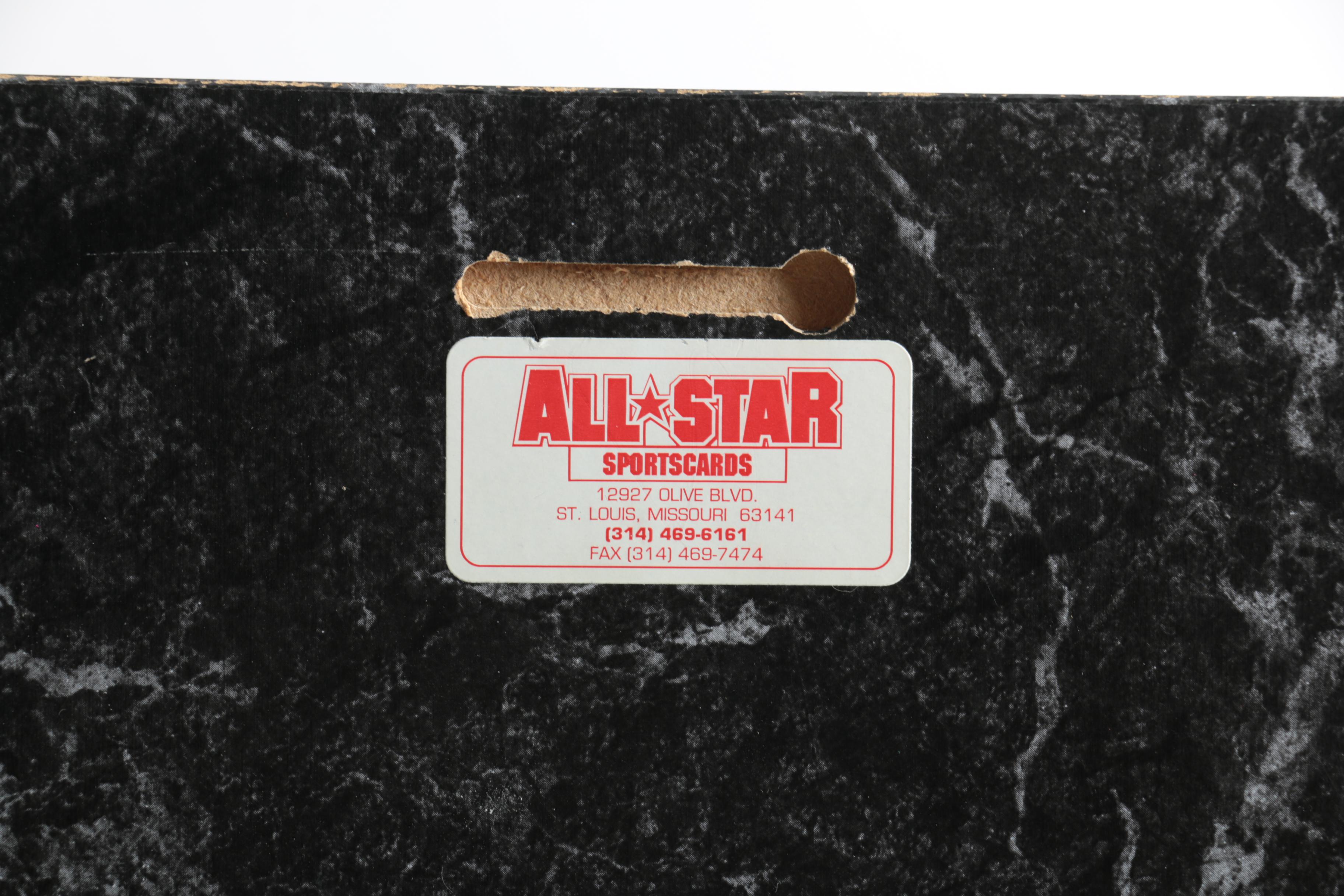 Stan Musial Autographed Plaque