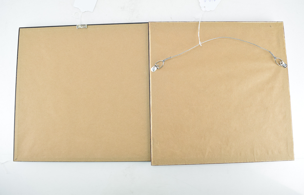 Framed Original Florida Fruit Crate Labels