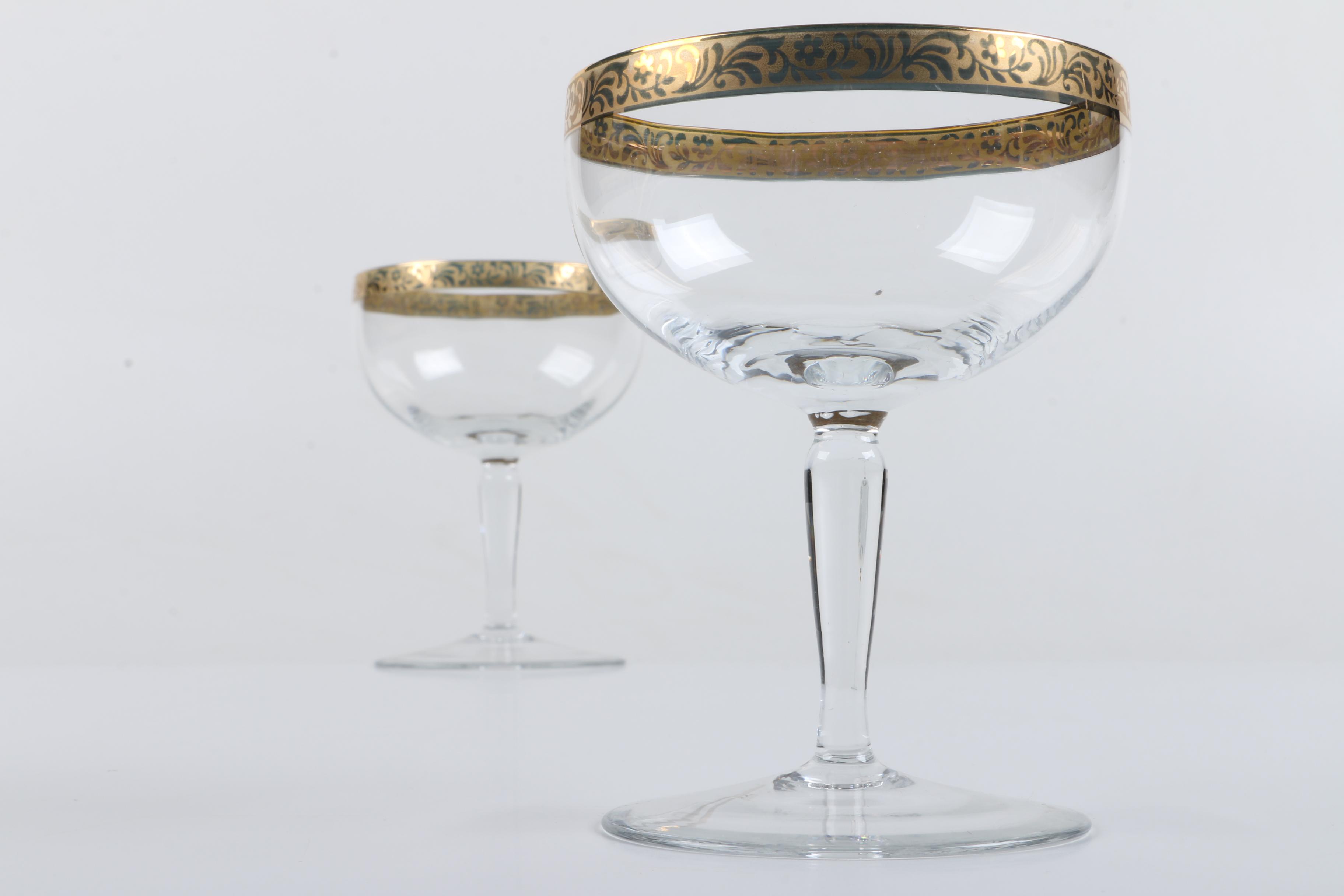 Royal Crown Derby "Gold Aves" Bone China Tableware