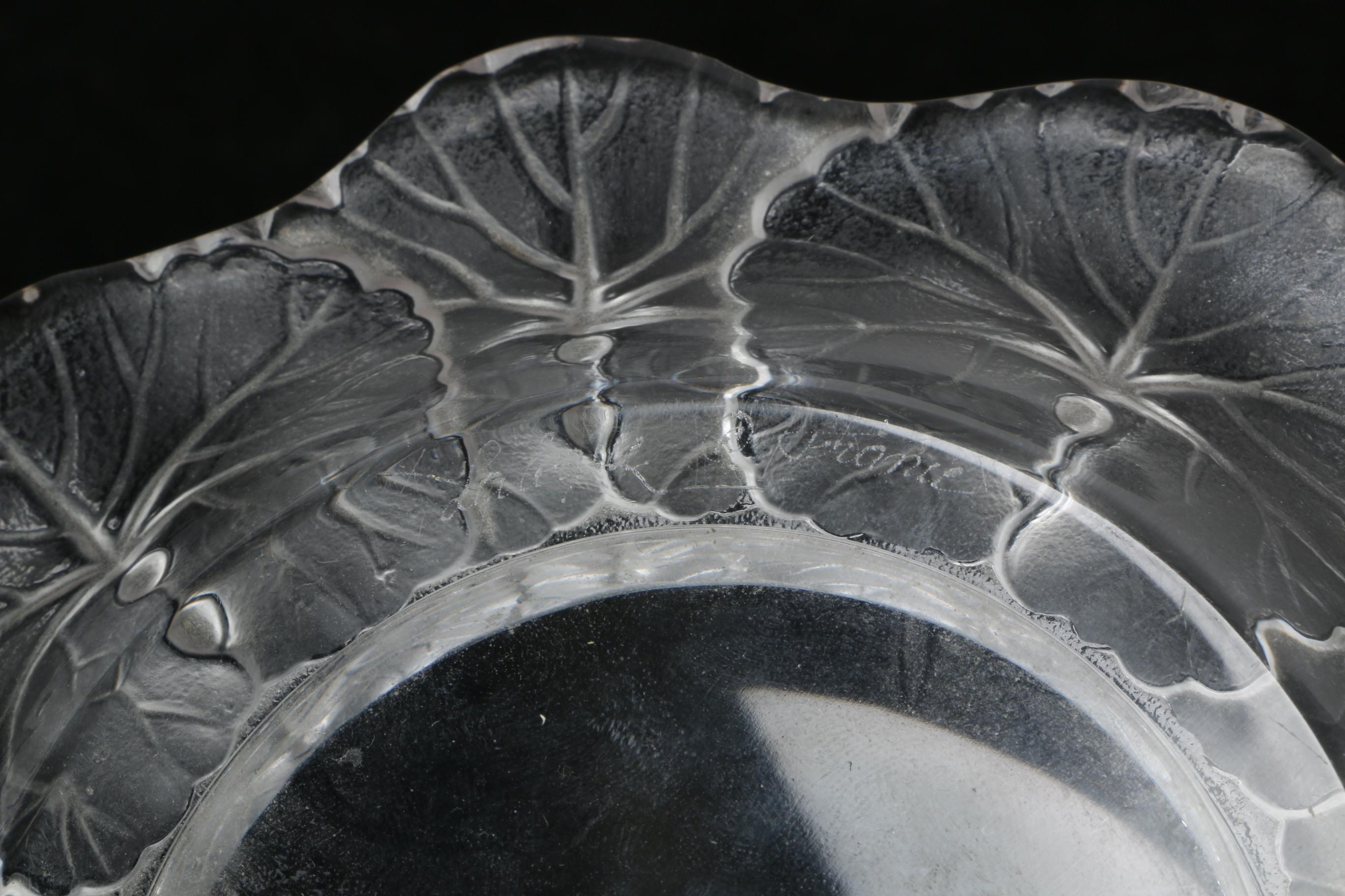 Lalique "Honfleur" Bowl