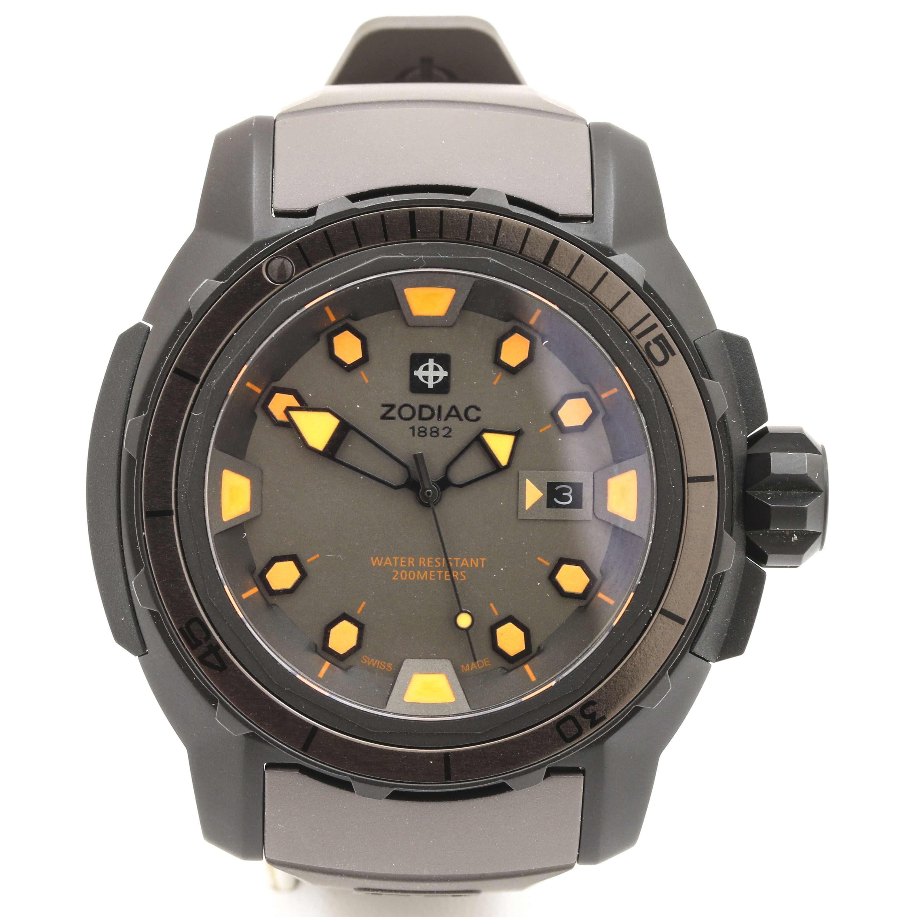 Zodiac Swiss Made Water Resistant Analog Watch