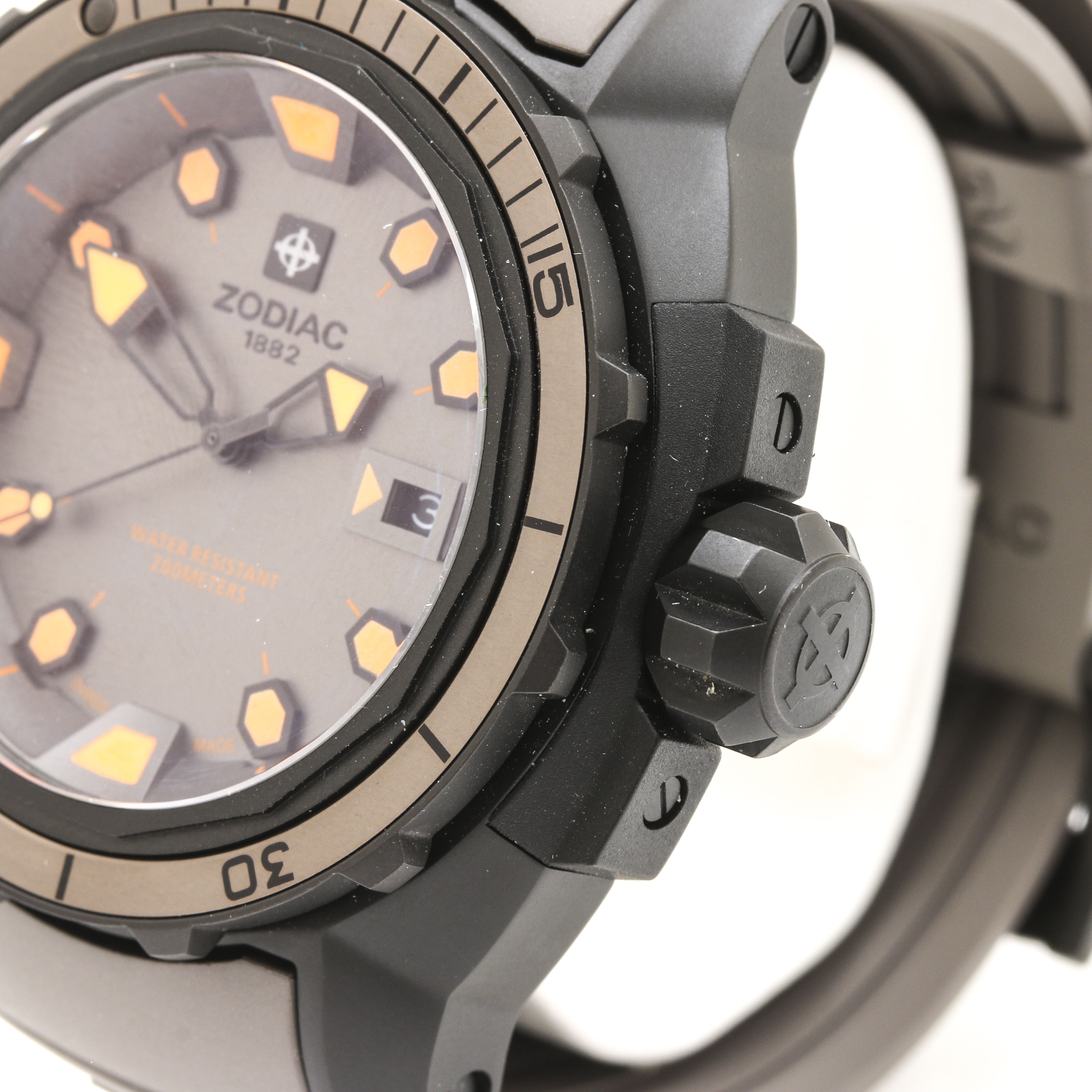 Zodiac Swiss Made Water Resistant Analog Watch