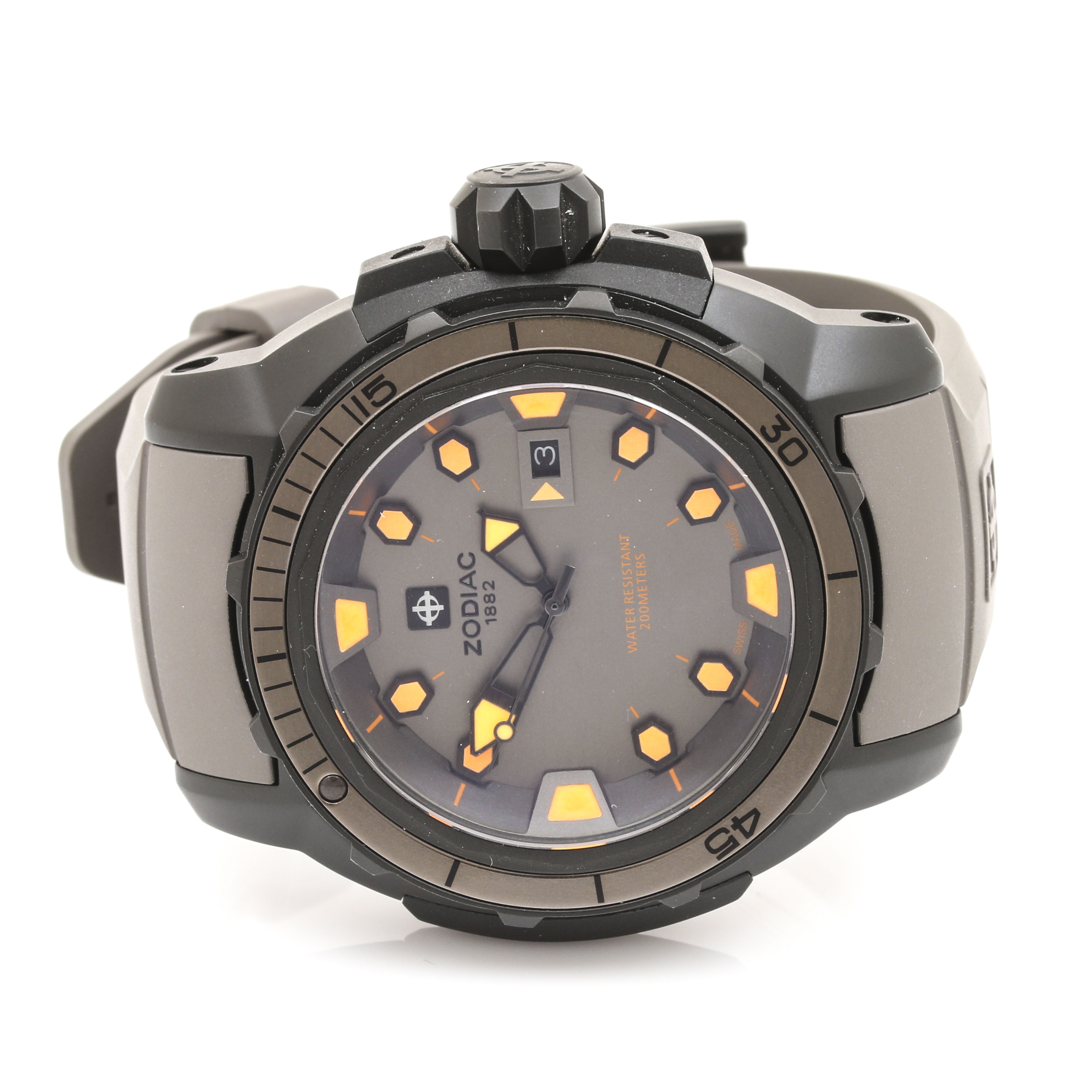 Zodiac Swiss Made Water Resistant Analog Watch