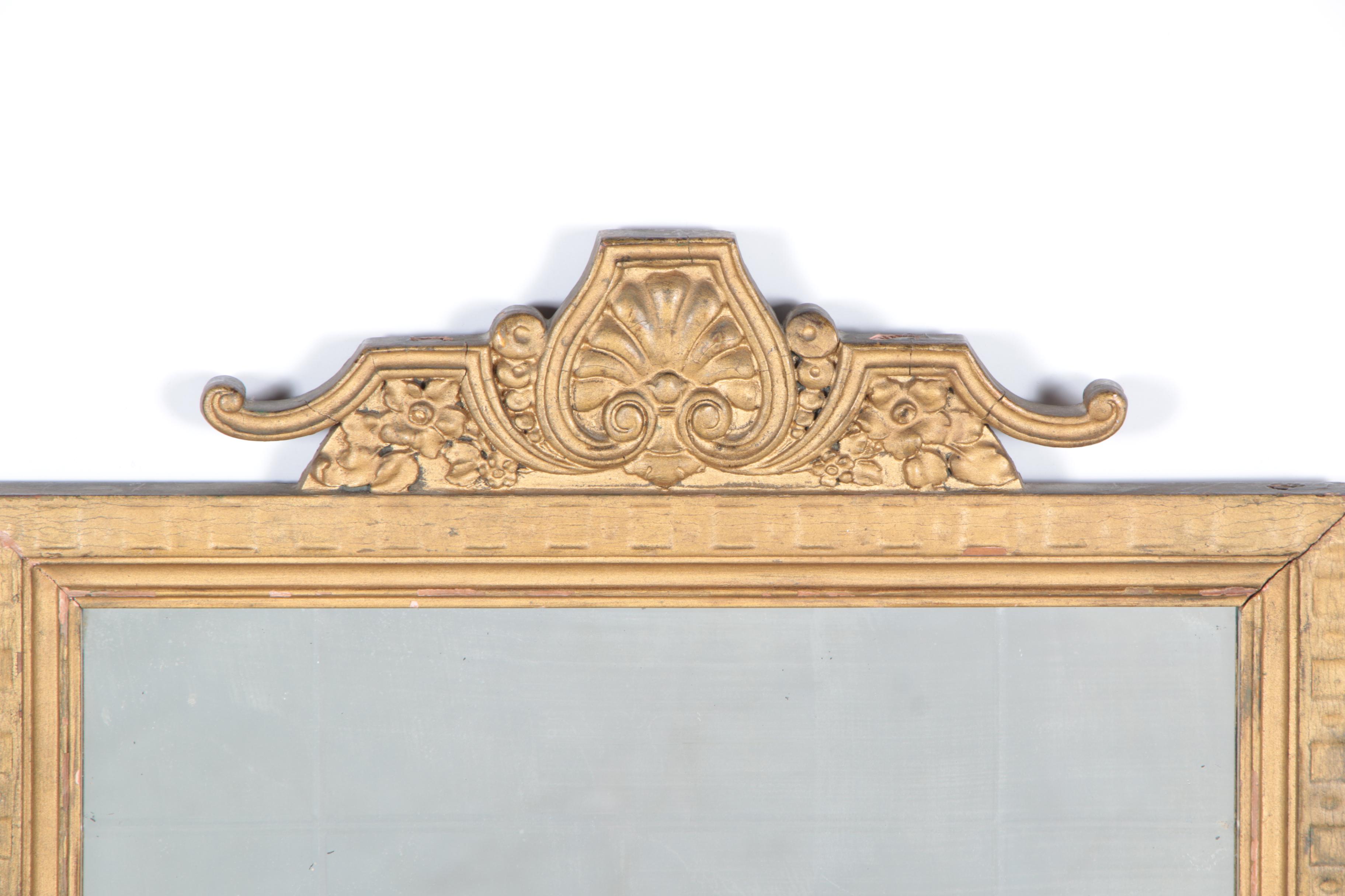 Antique Regency Style Wall Mirror