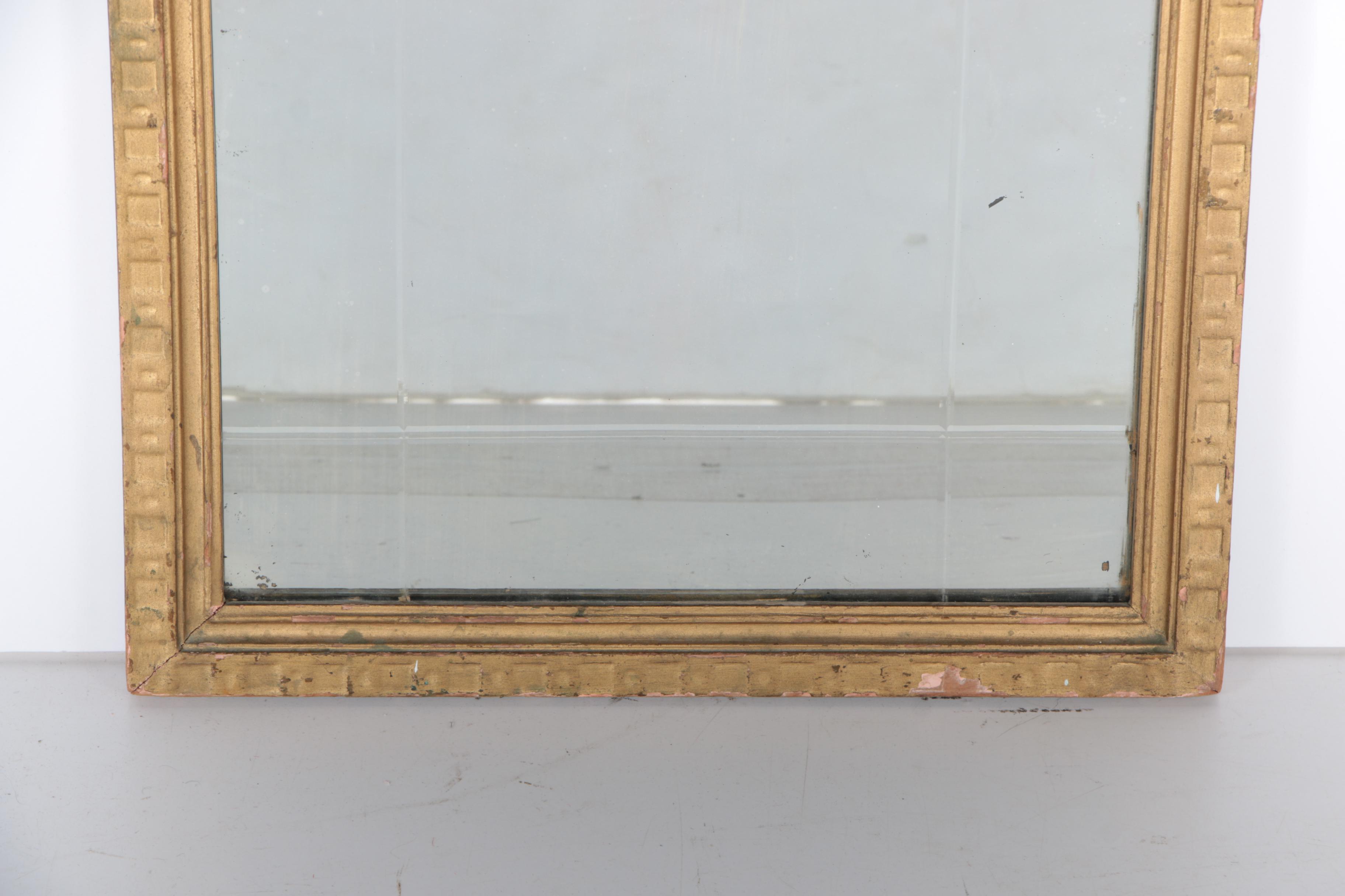 Antique Regency Style Wall Mirror