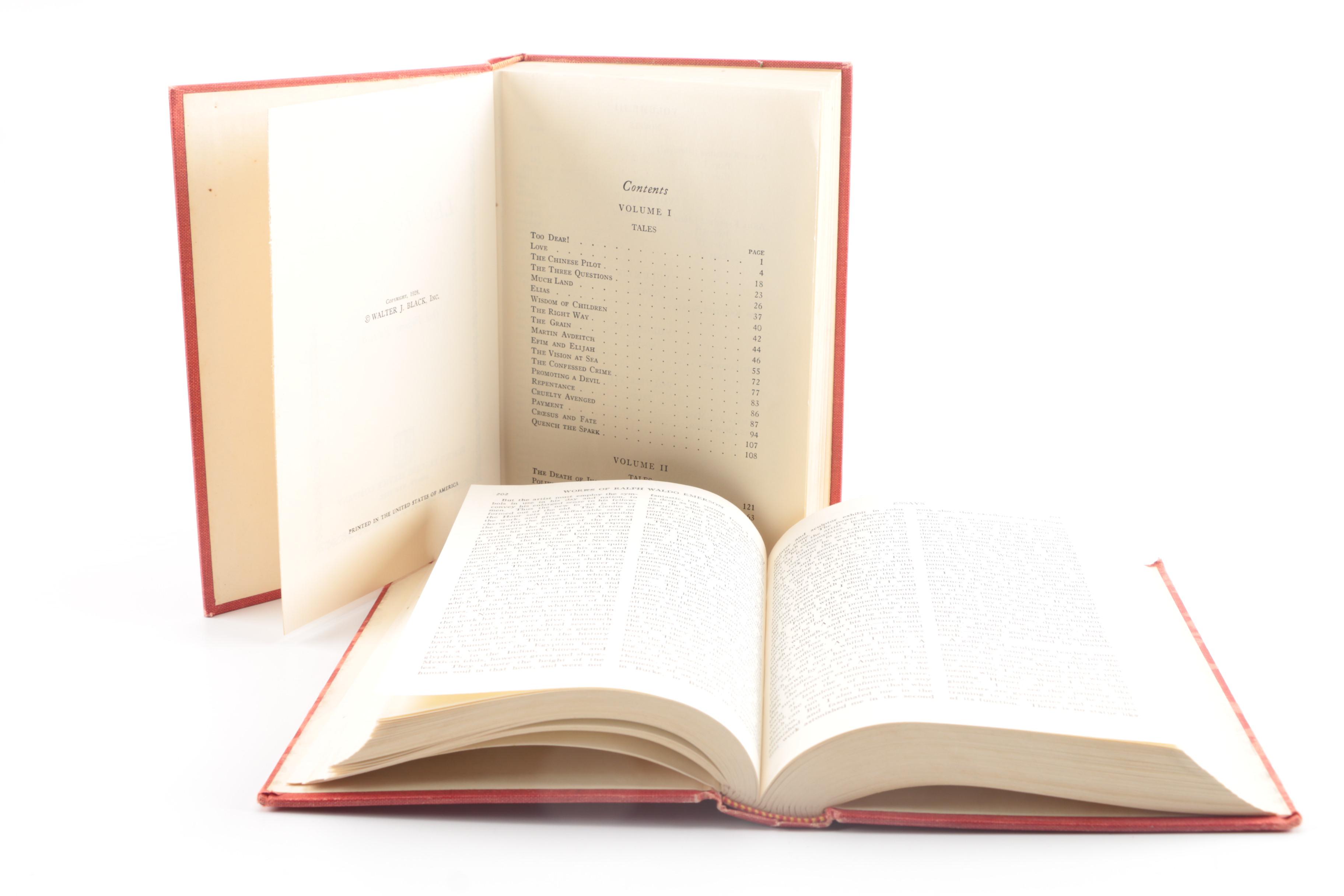 Black's Readers Service Company "The Works of" Book Set