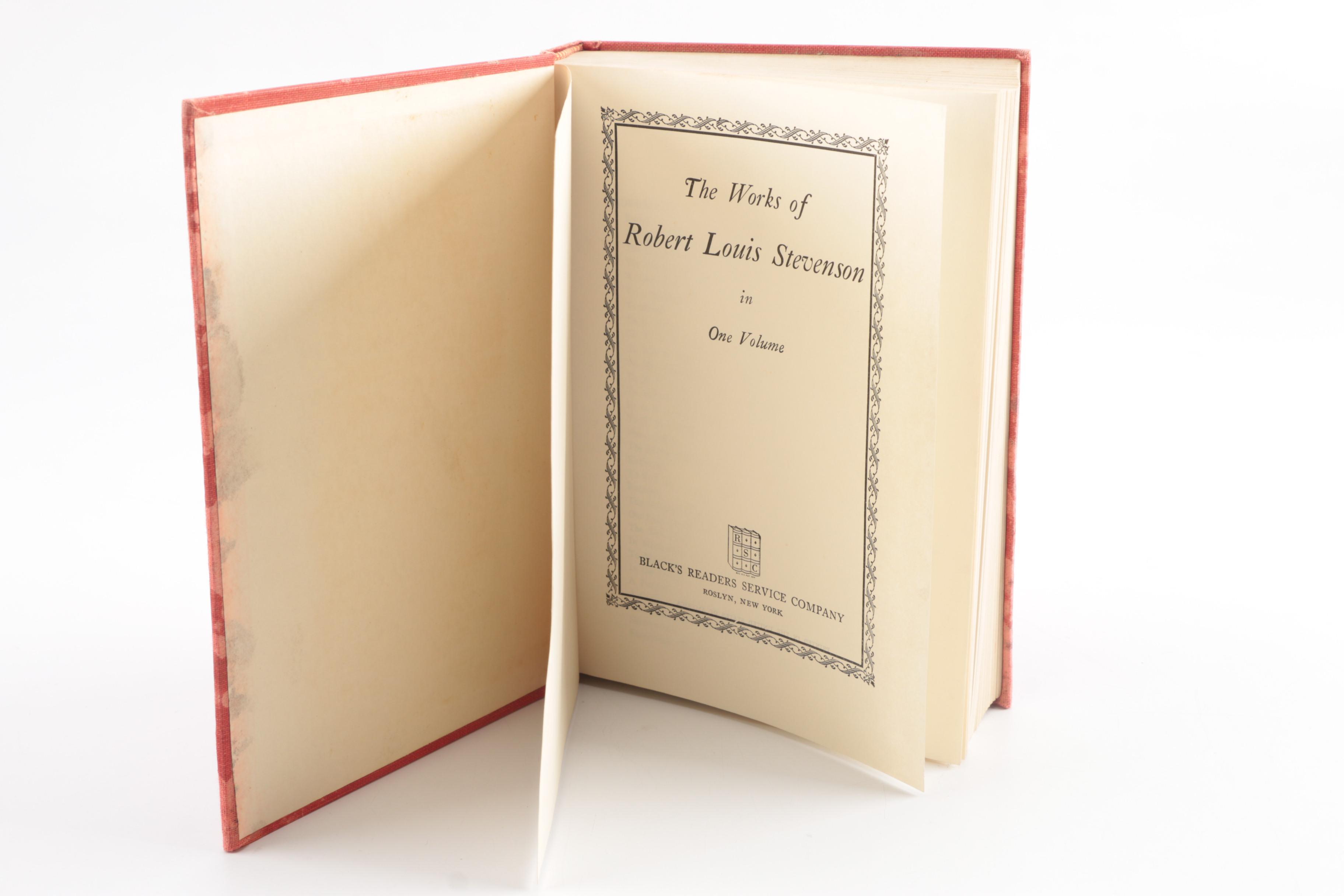 Black's Readers Service Company "The Works of" Book Set