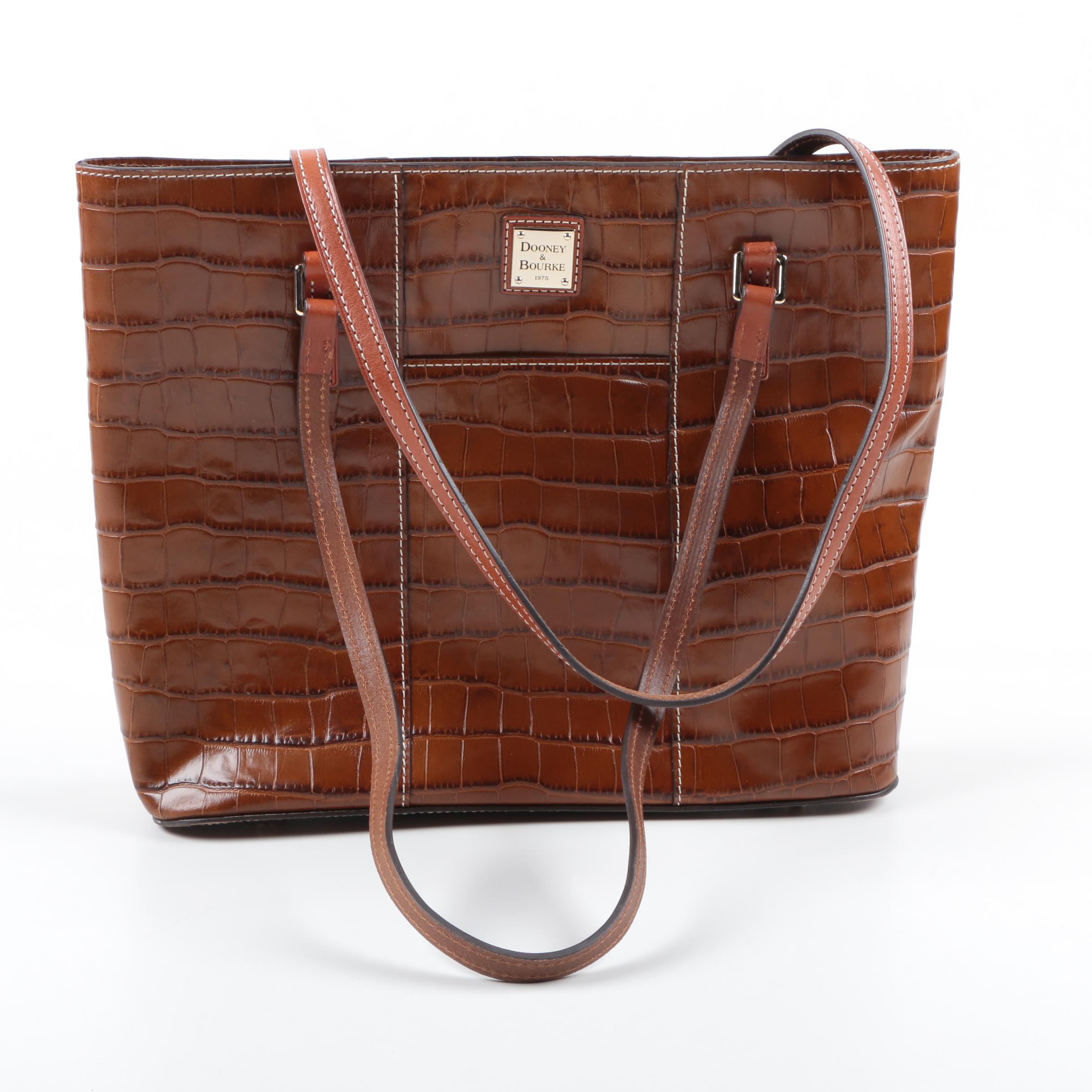 Dooney & Bourke Embossed Leather Lexington Shopper