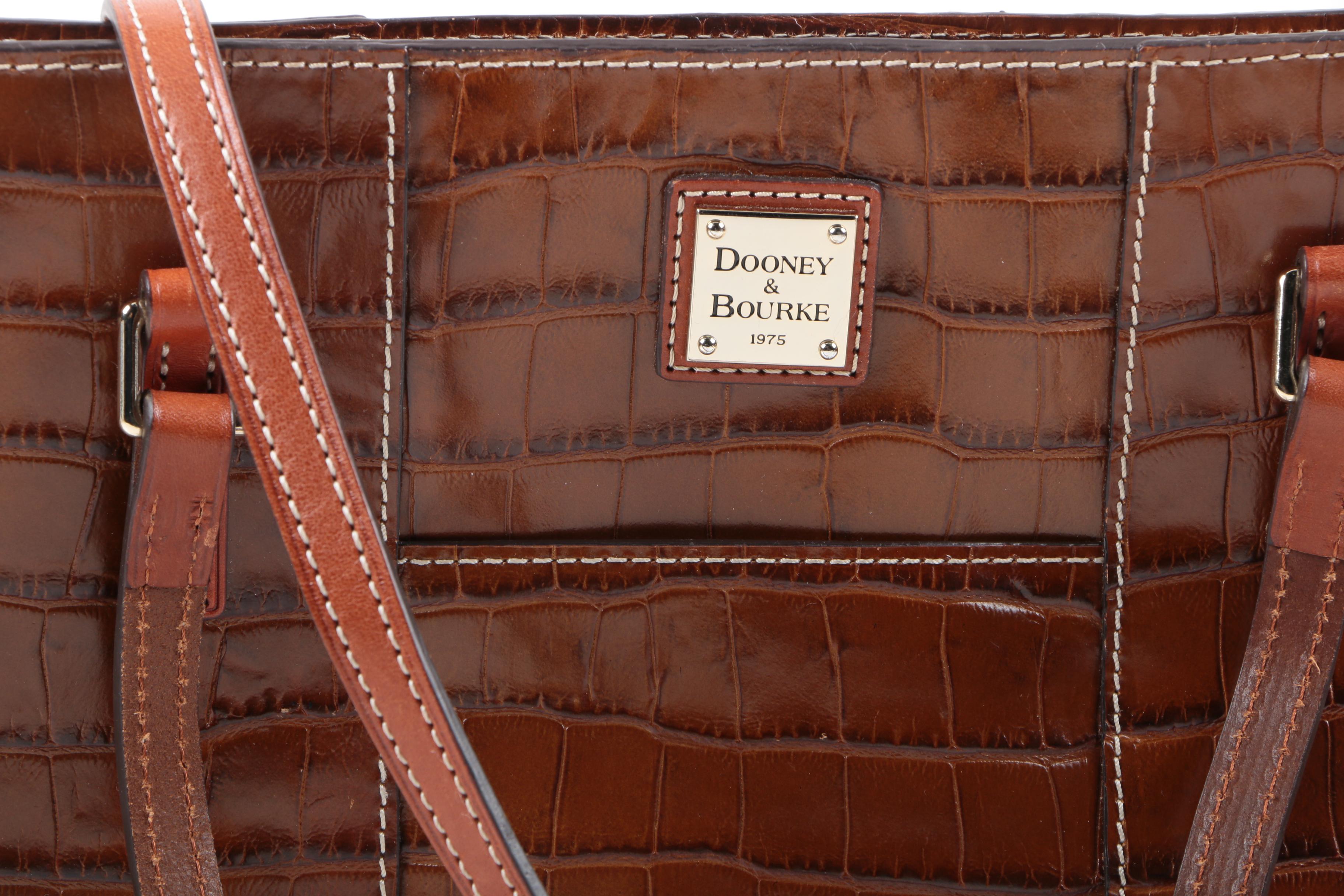 Dooney & Bourke Embossed Leather Lexington Shopper