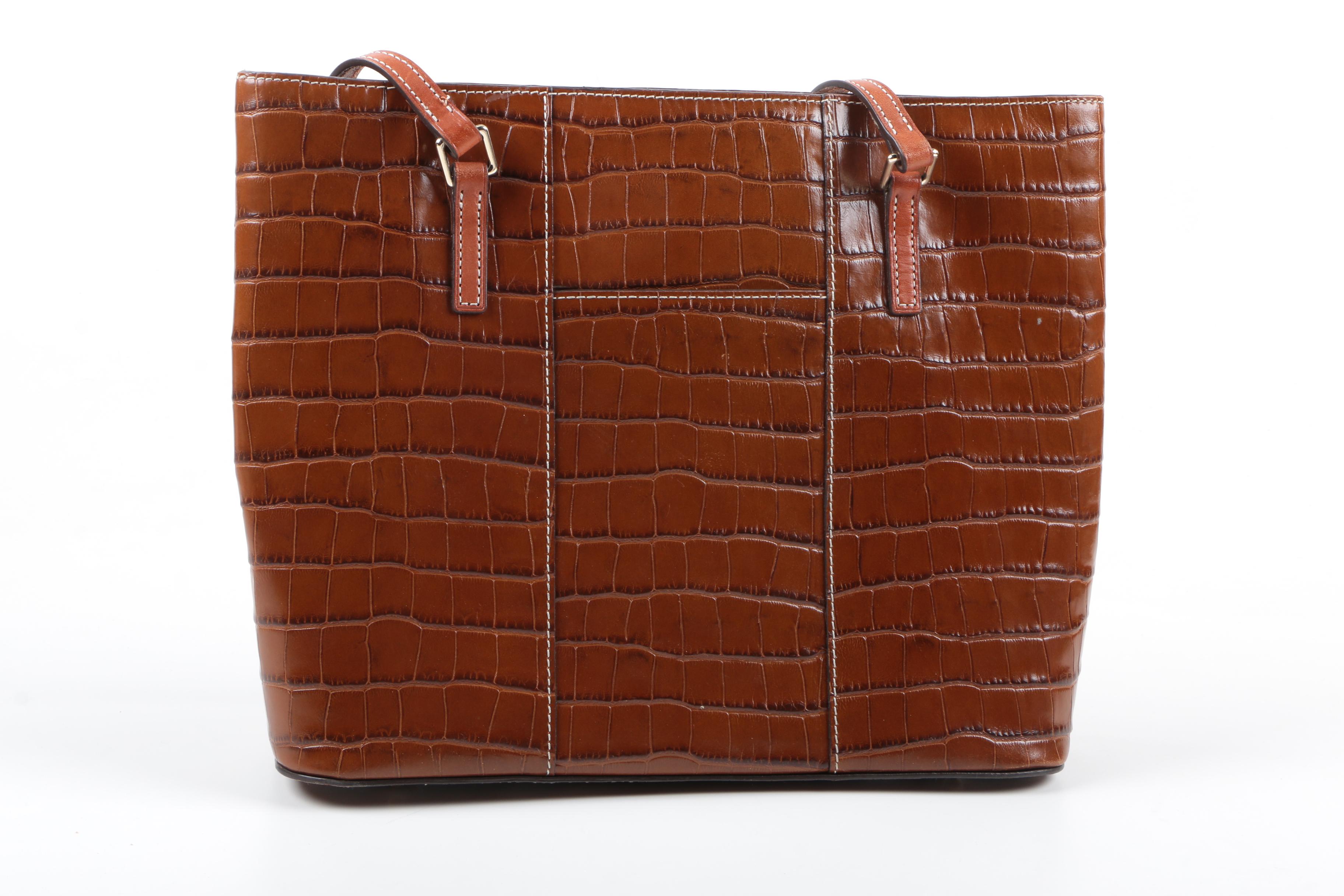 Dooney & Bourke Embossed Leather Lexington Shopper