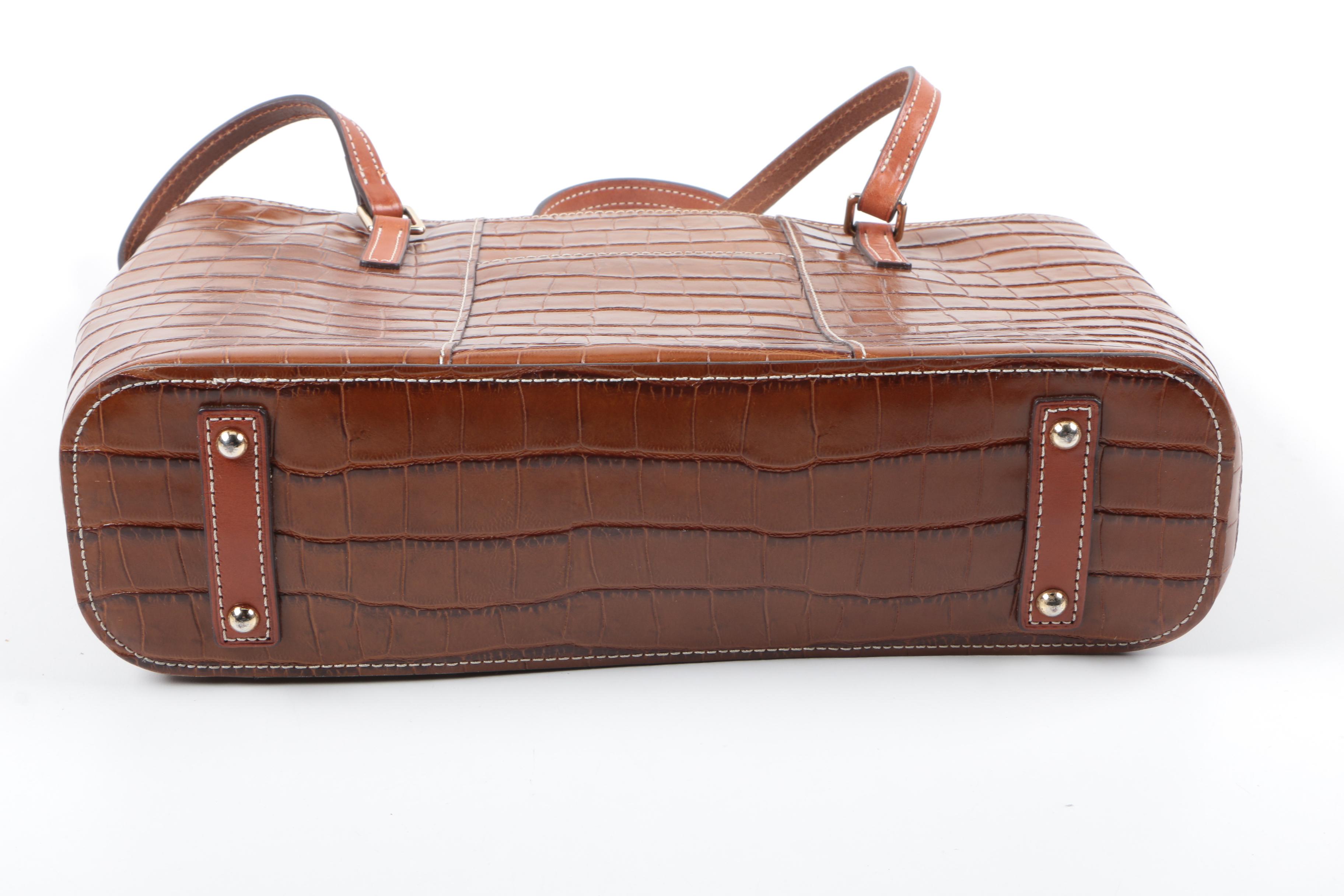 Dooney & Bourke Embossed Leather Lexington Shopper