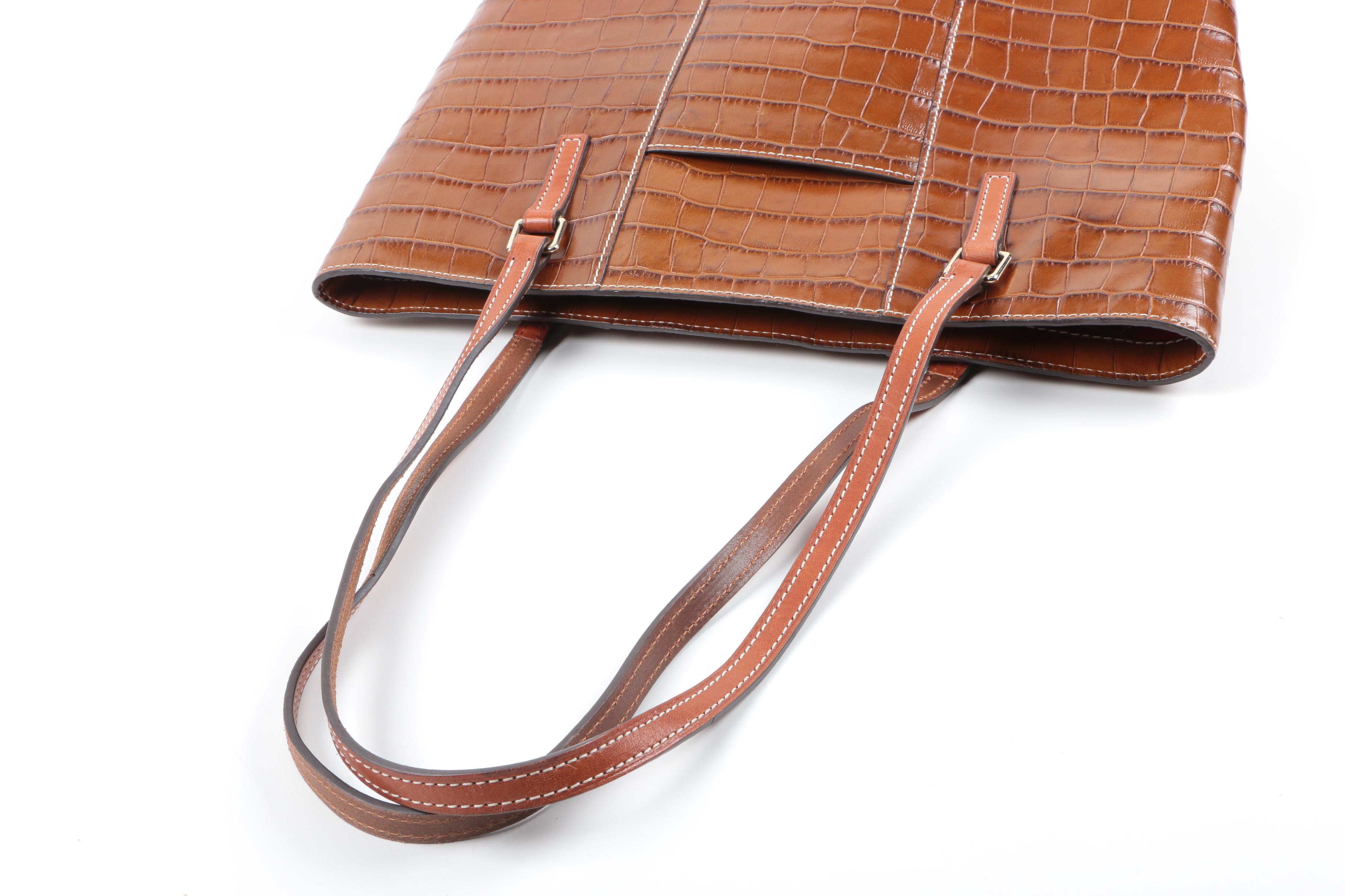 Dooney & Bourke Embossed Leather Lexington Shopper
