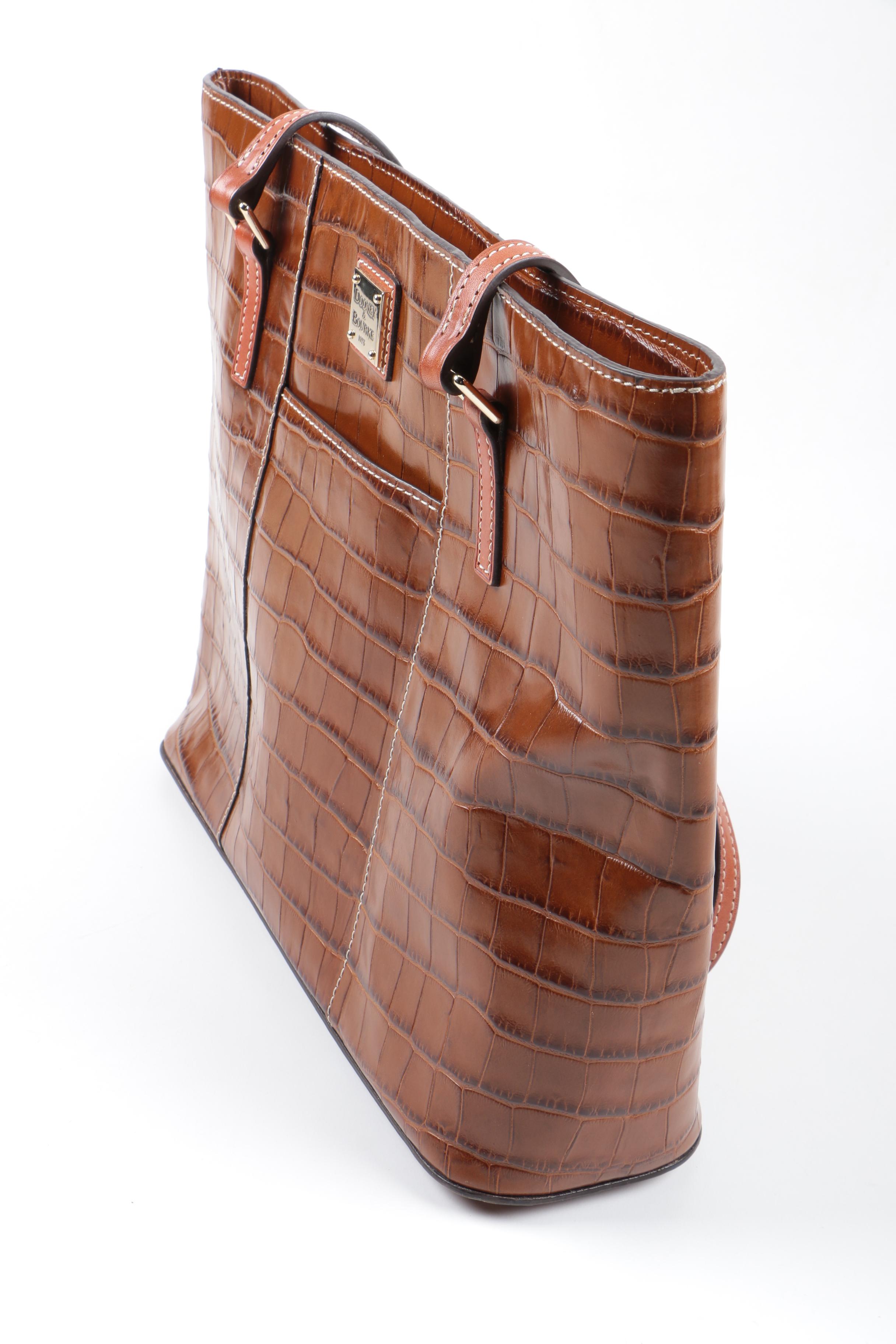 Dooney & Bourke Embossed Leather Lexington Shopper