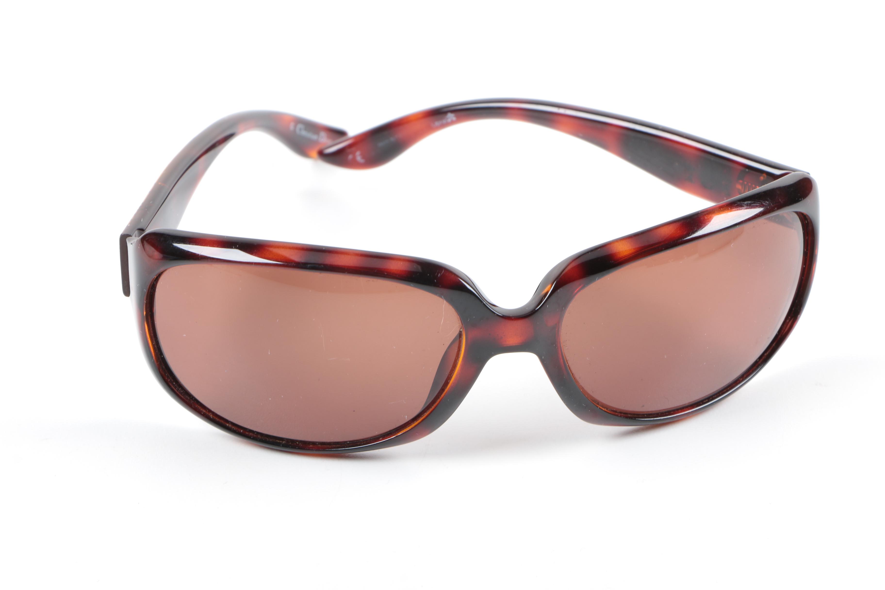 Dior Tortoiseshell Style Sunglasses