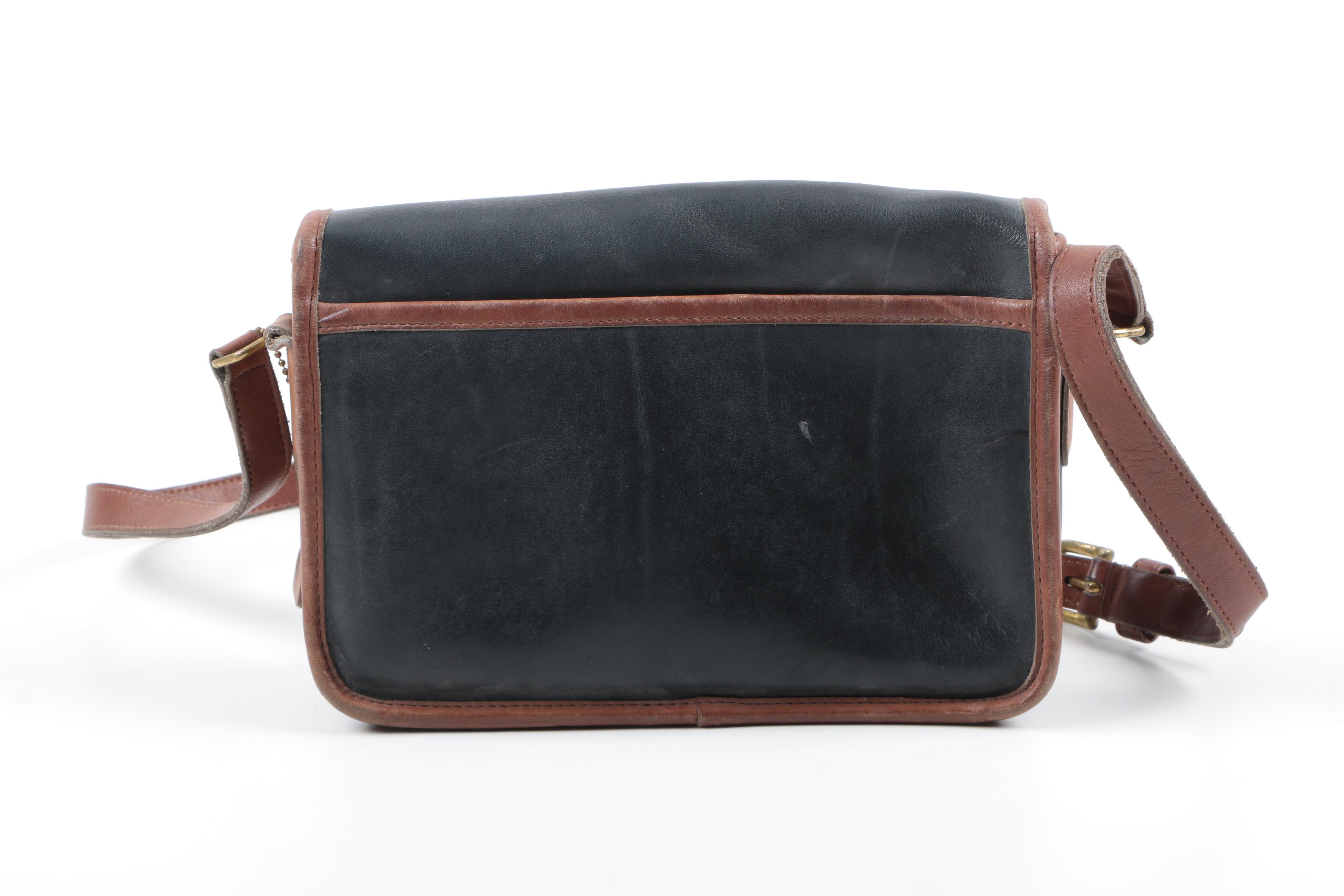 Vintage Coach Leather Crossbody Bag