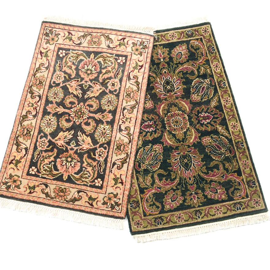 Pair of Fine Hand-Knotted Indo-Persian Tabriz Rugs