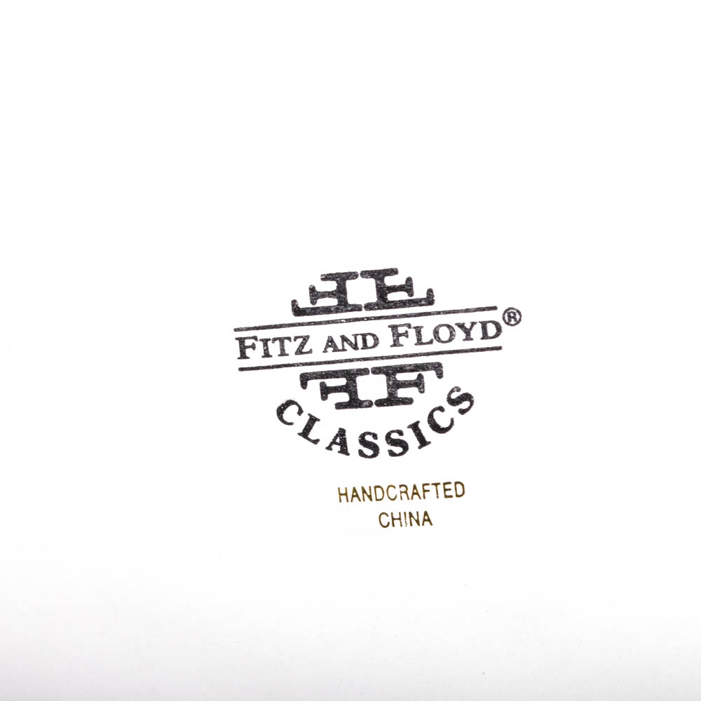 Fitz and Floyd "Autumn Bounty" Turkey Tureen and Platter