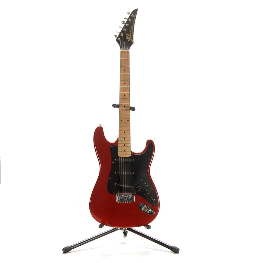 XL Excel Series Red Stratocaster Style Electric Guitar