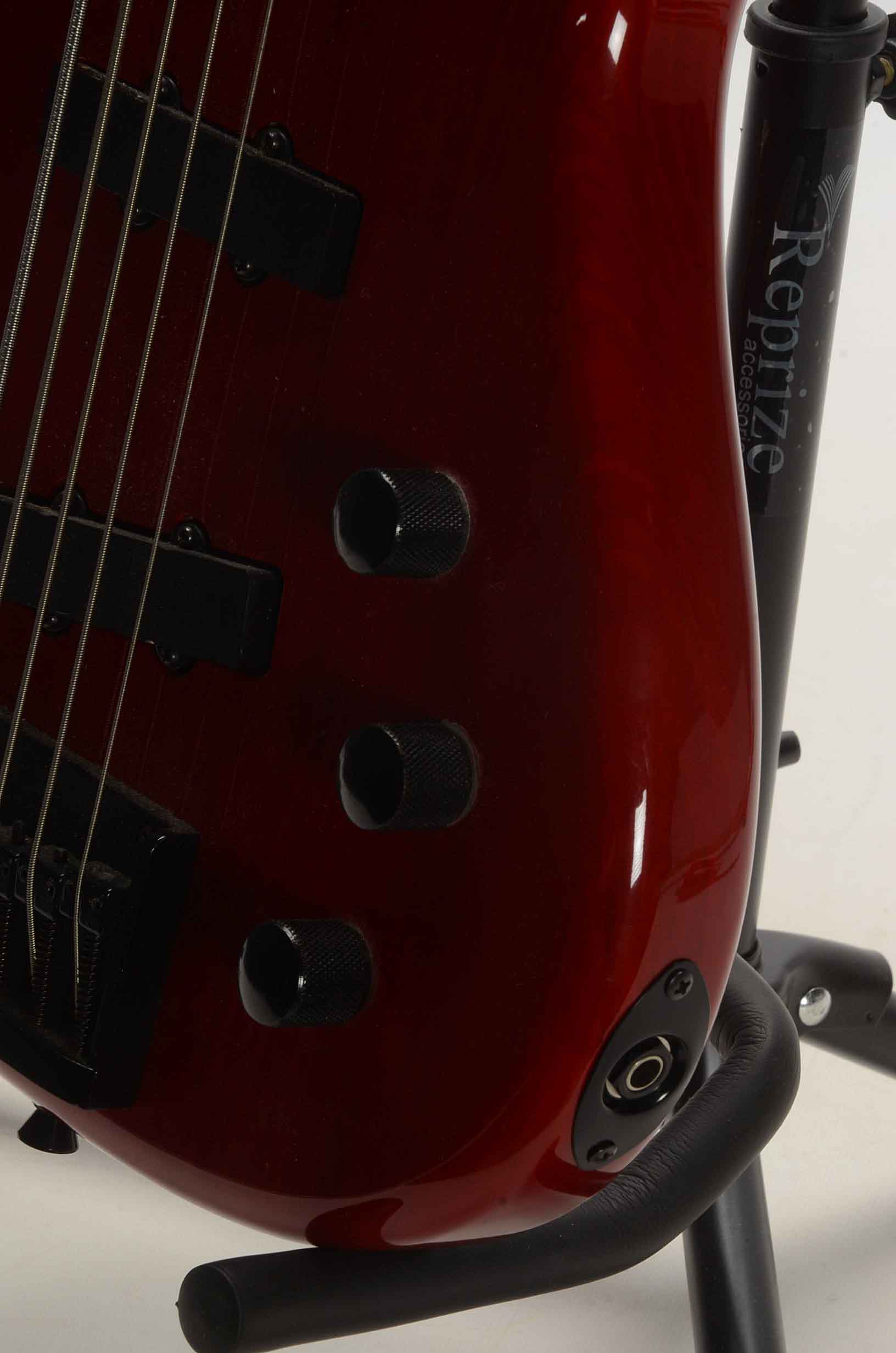Stellar Red 5-String Bass Guitar