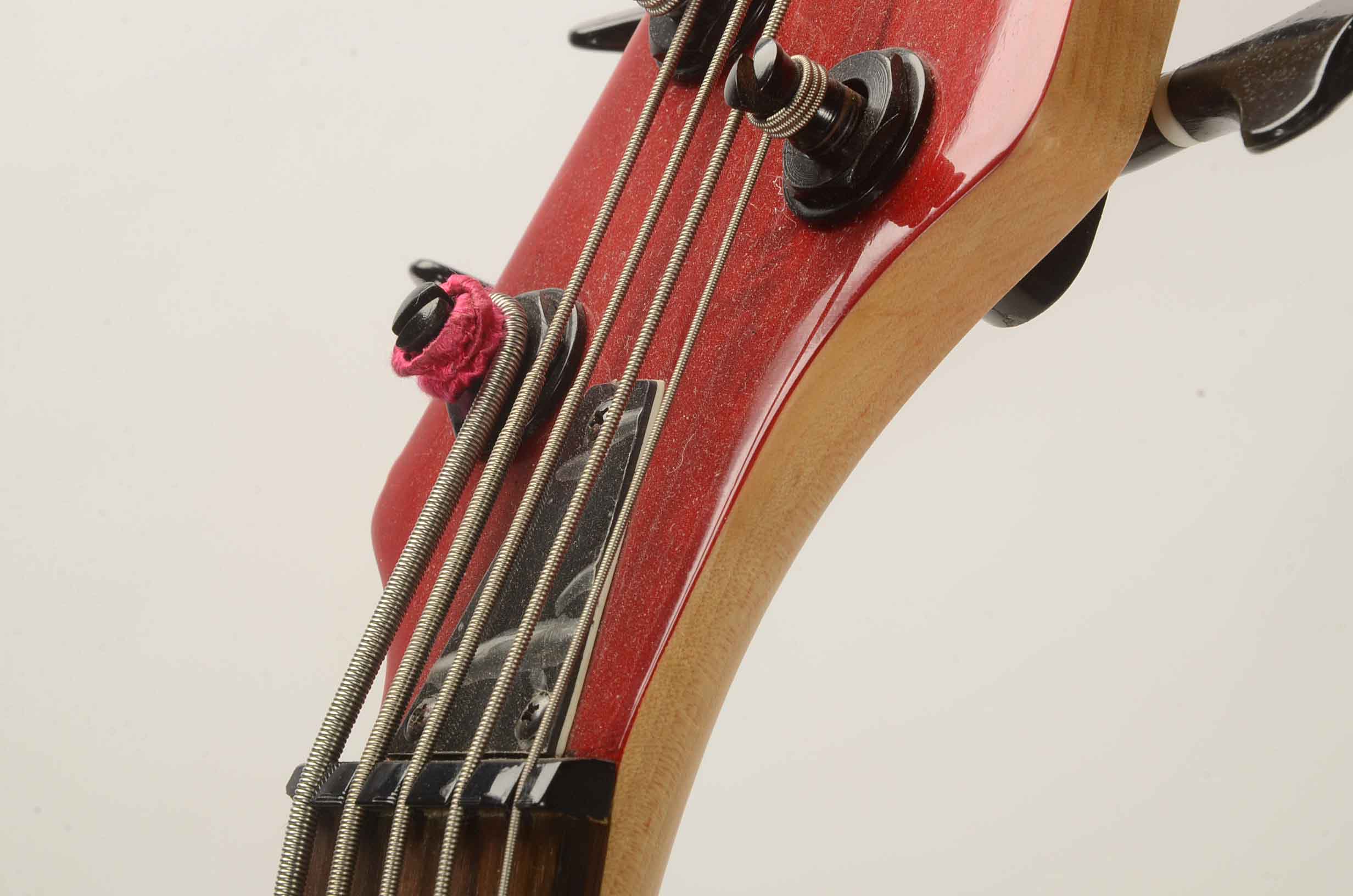Stellar Red 5-String Bass Guitar
