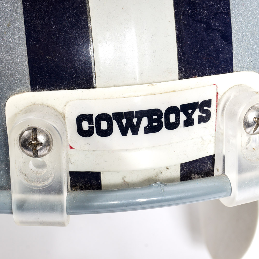 Autographed Dallas Cowboys Replica Football Helmet