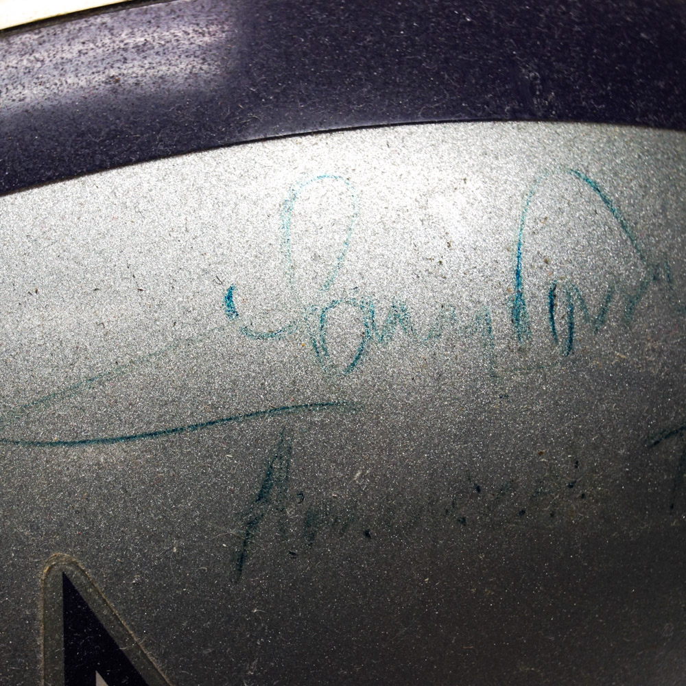 Autographed Dallas Cowboys Replica Football Helmet