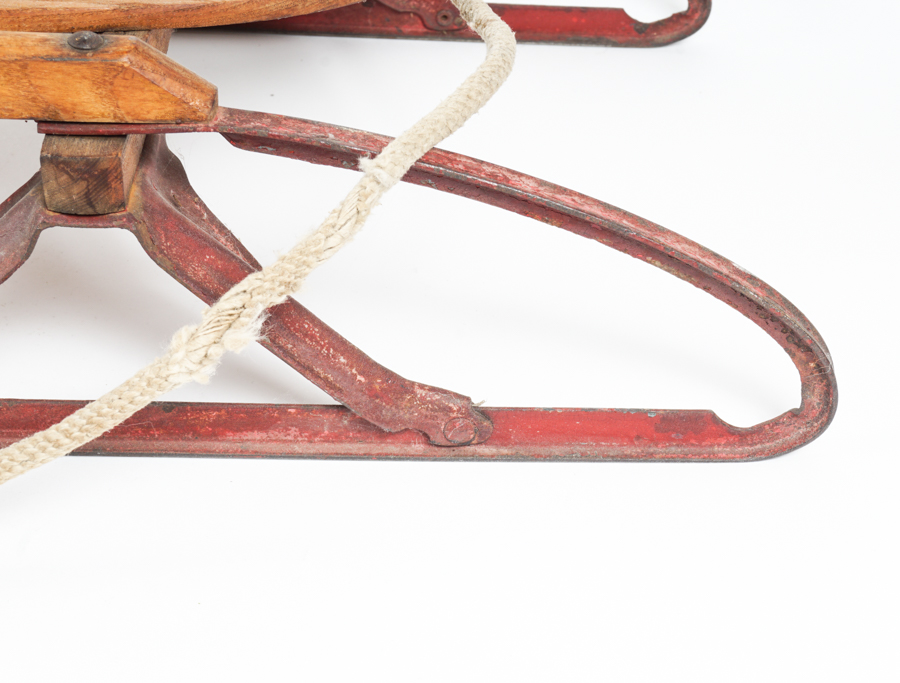 Vintage Wooden Flexible Flyer No. 41 Airline Pilot Sled