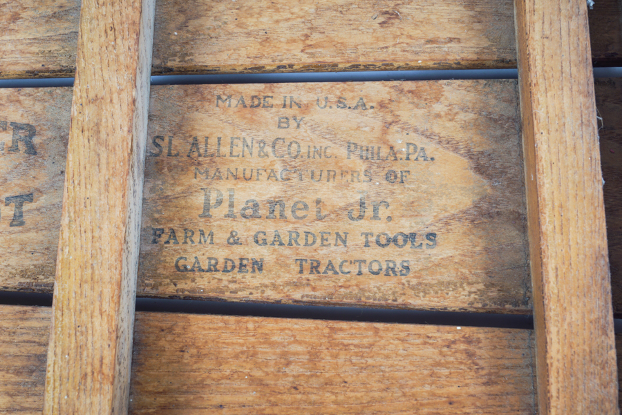 Vintage Wooden Flexible Flyer No. 41 Airline Pilot Sled