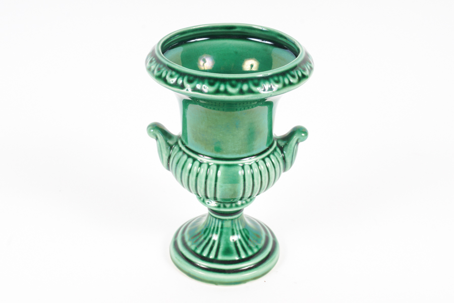 Green Ceramic Serving Ware and Decor Including Dartmouth