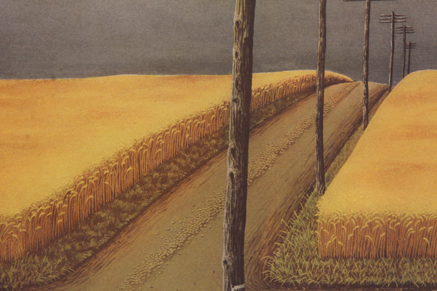 Framed Giclée Print After John Rogers Cox