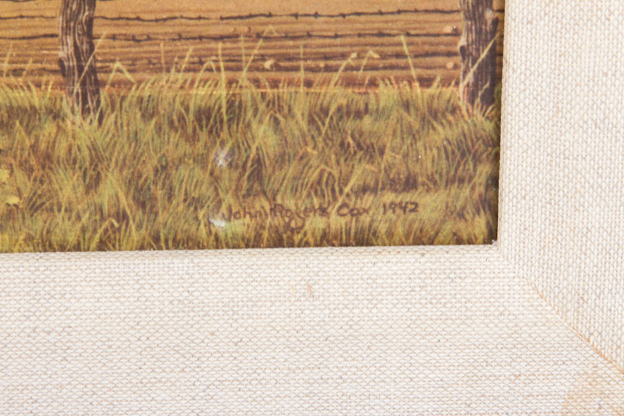 Framed Giclée Print After John Rogers Cox