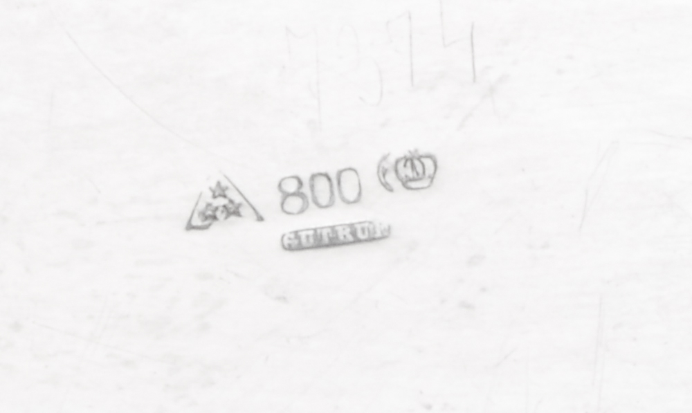 German 800 Silver Tea Service