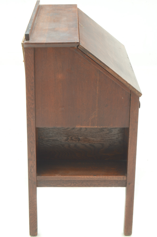 Antique L. & J.G. Stickley Drop Front Desk