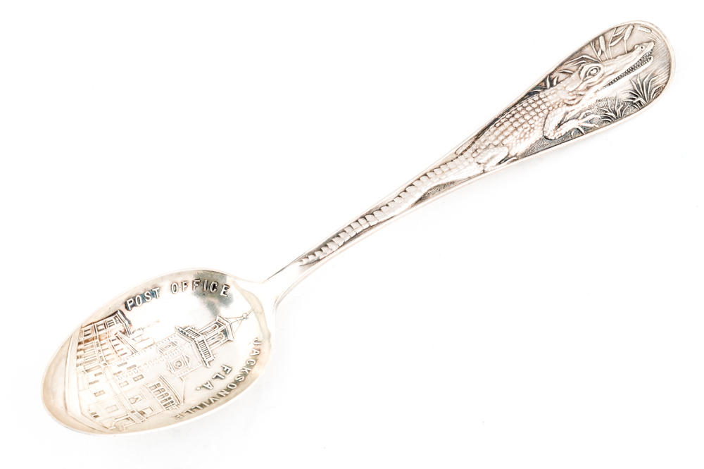 Collection of Commemorative Sterling Silver Spoons