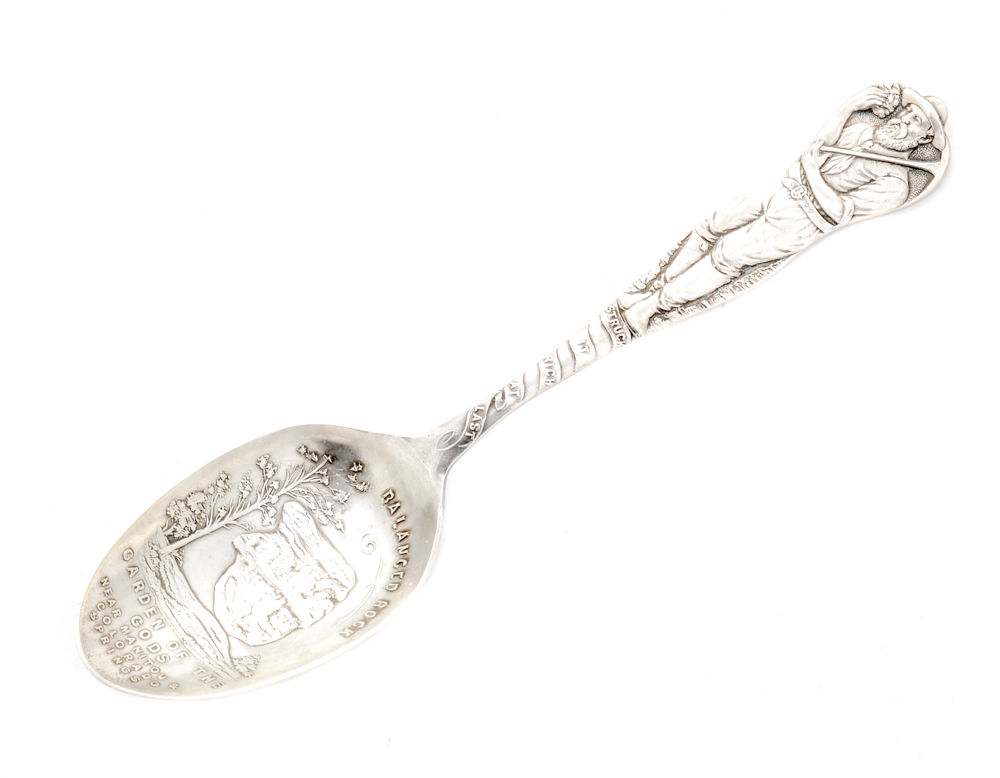 Collection of Commemorative Sterling Silver Spoons
