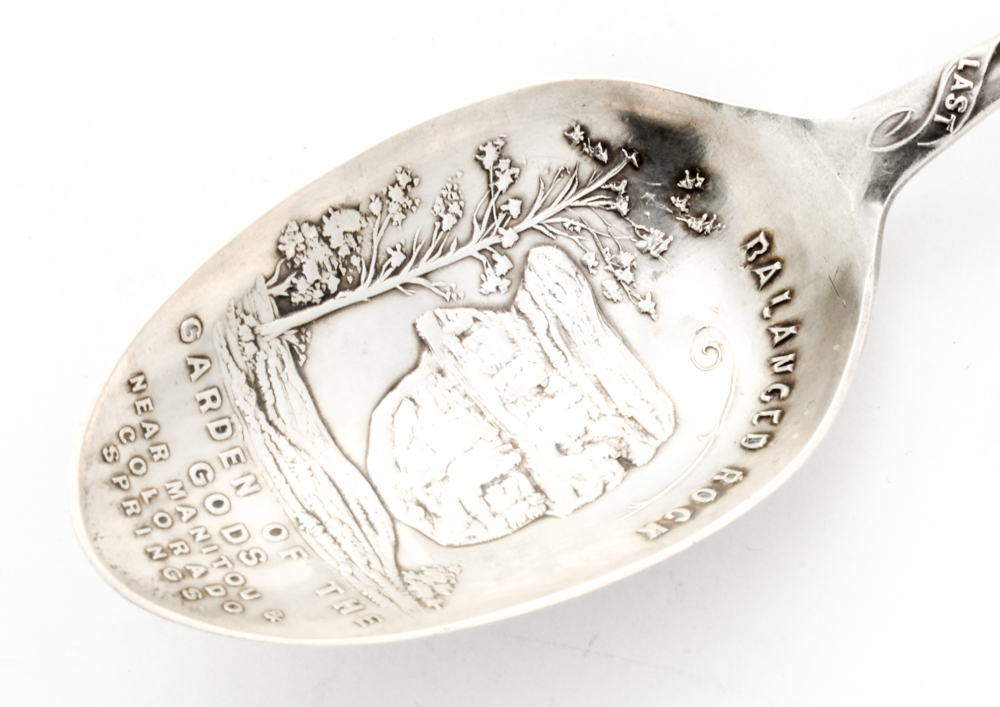 Collection of Commemorative Sterling Silver Spoons