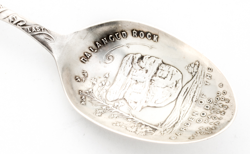 Collection of Commemorative Sterling Silver Spoons