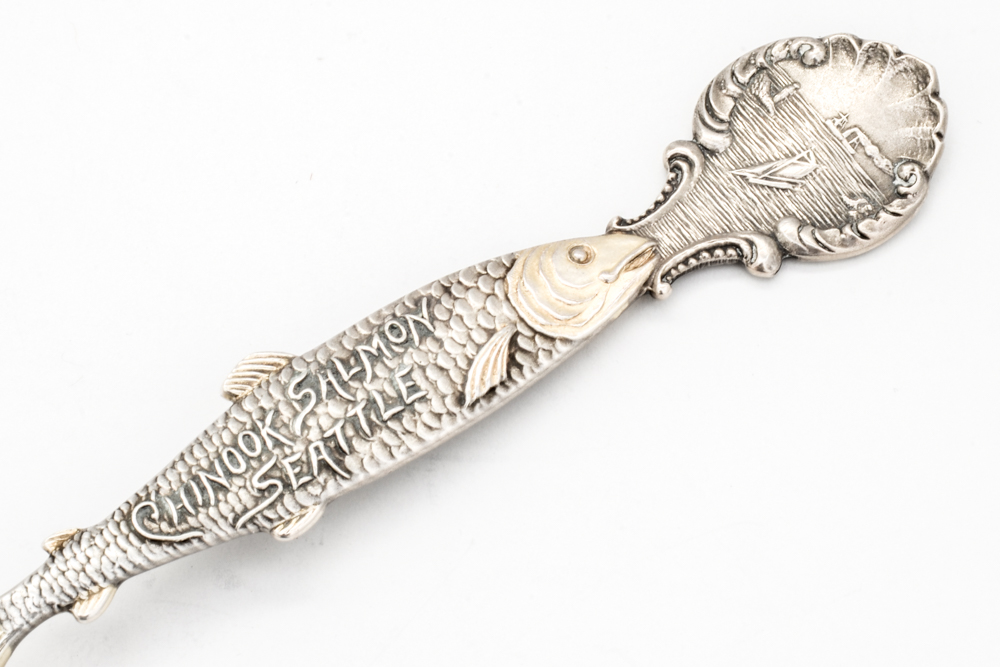 Collection of Commemorative Sterling Silver Spoons