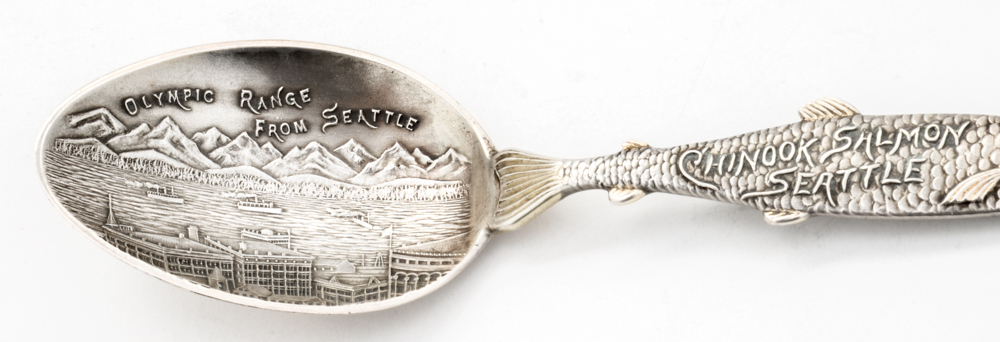 Collection of Commemorative Sterling Silver Spoons